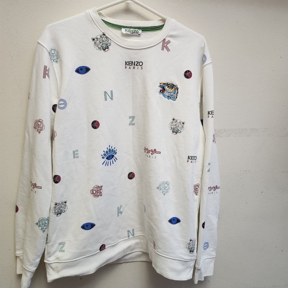 KENZO Mens Sweater XXL, EUC